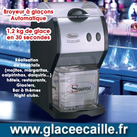 DISTRIBUTEUR ET ENSACHEUR AUTOMATIQUE DE GLAÇON avec BAC DE STOCKAGE