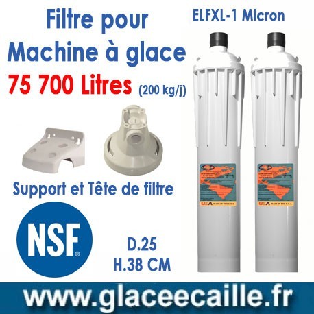 Filtre pour machine à glace