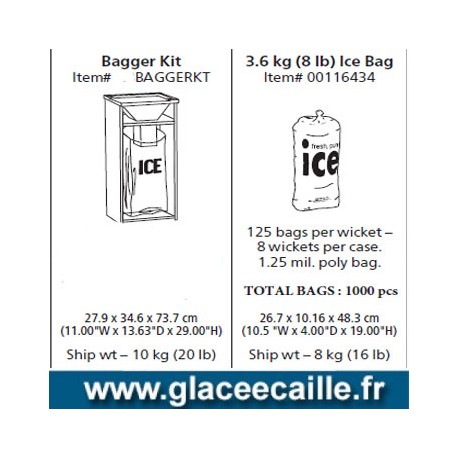 SAC DE GLACE 1000