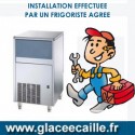 INSTALLATION MACHINE GLACE ECAILLE