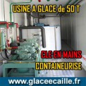 Usine à glace écaille 50 tonnes