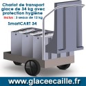 CHARIOT A GLACE 34 KG HYGIENE