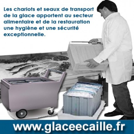 CHARIOT A GLACE 34 KG HYGIENE