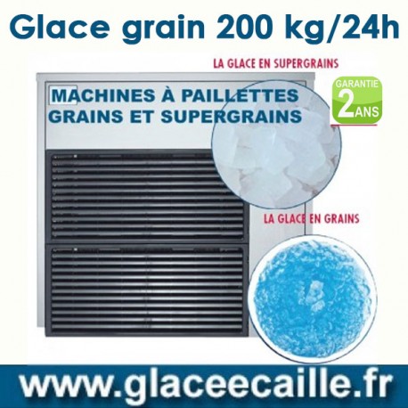 Machine à glace pilée sans réserve - 157kg/24h - Brema