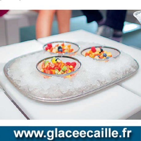 Machine à glace pilée sans réserve - 157kg/24h - Brema