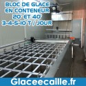Machine à bloc de glace afrique conteneurisé