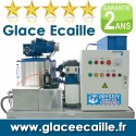 Glace écaille 1000 kg paillette pour poissonnier pèche et aquaculture