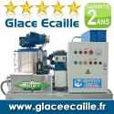 Glace écaille 10 tonnes paillette pour poissonnier pèche et aquaculture - 10 Tonnes par 24h