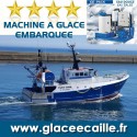 Glace en écaille EMBARQUEE bateau peche chalutier