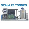 Glace écaille 1500 kg paillette pour poissonnier pèche et aquaculture