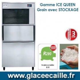 Machine à glace pilée sans réserve - 157kg/24h - Brema