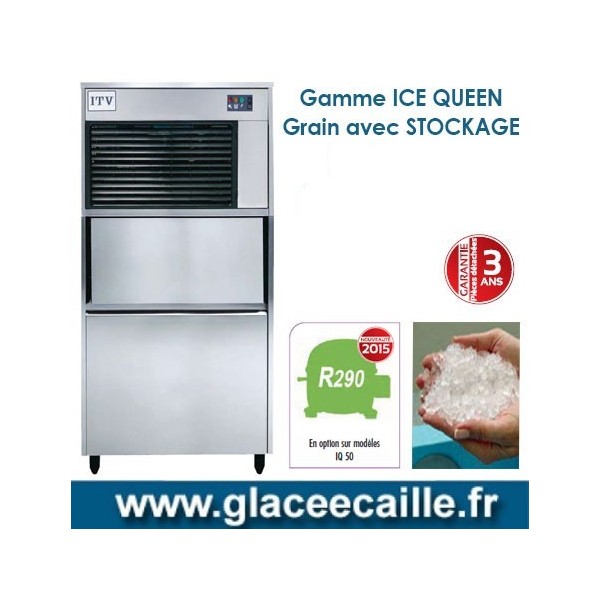 Machine a glace Pilé 55 kg/24h ITV avec stockage 20 kg R290