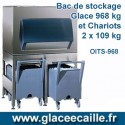 BAC DE STOCKAGE 968 KG ODYSSEE AVEC 2 CHARIOT