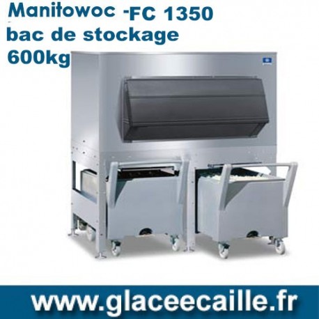 BAC DE STOCKAGE 600 kg  MANITOWOC AVEC 2 CHARIOTS